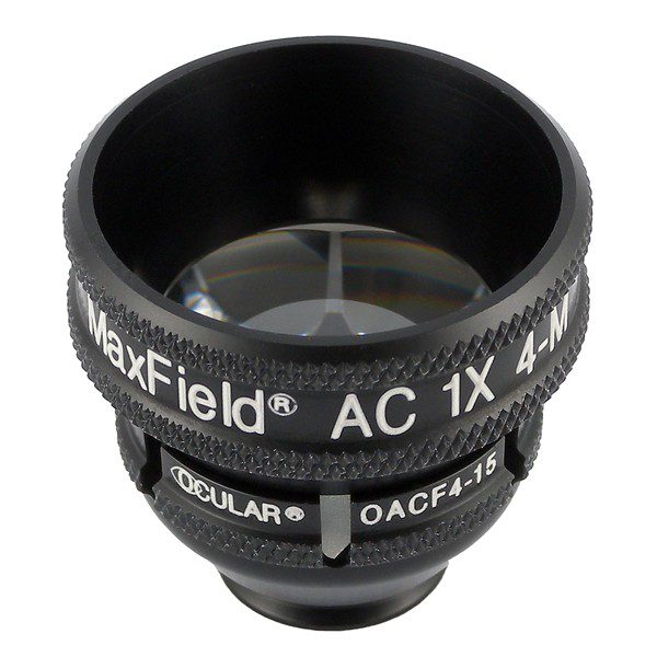 OCULAR MaxField Autoclav 1X 4 Mirror Gonio Large Ring 15mm flange